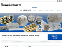 Tablet Screenshot of illinoisengraving.com